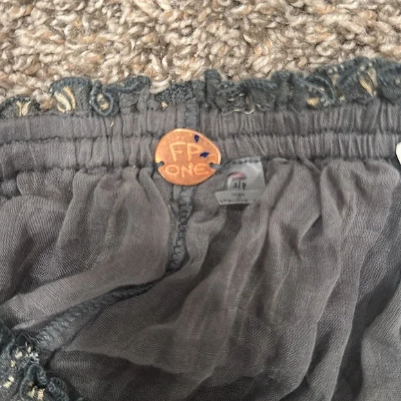 FREE PEOPLE Ember Striped Midi Skirt - Picture 6 of 6